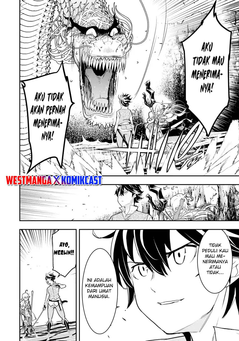 Rakudai Kenja Gakuin no Musou ~ Nidome no Tensei, S Rank Cheat Majutsushi Boukenroku Chapter 13.6 Bahasa Indonesia